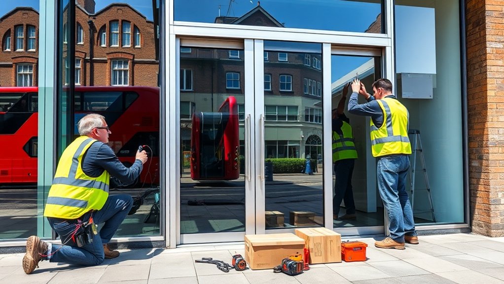 Automatic Door Installation Surbiton