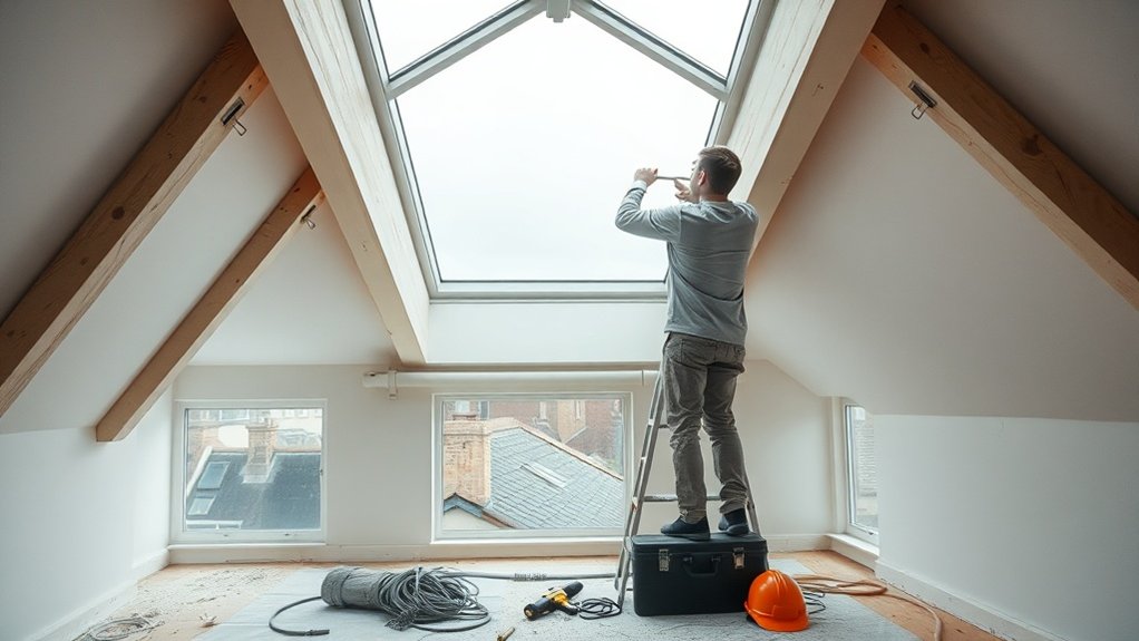 Electric Skylight Installation Surbiton