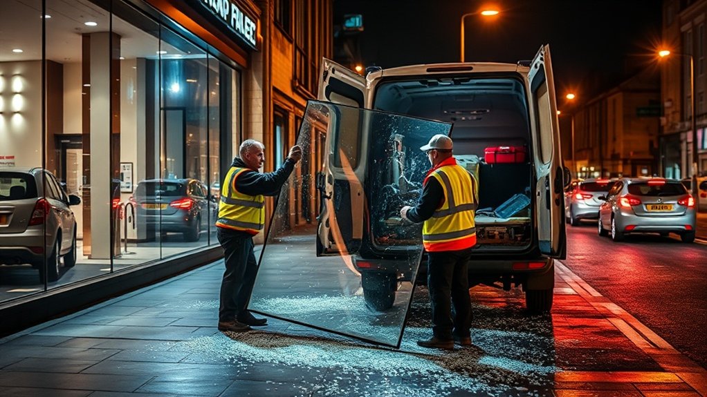 Emergency Glazing Seething Wells