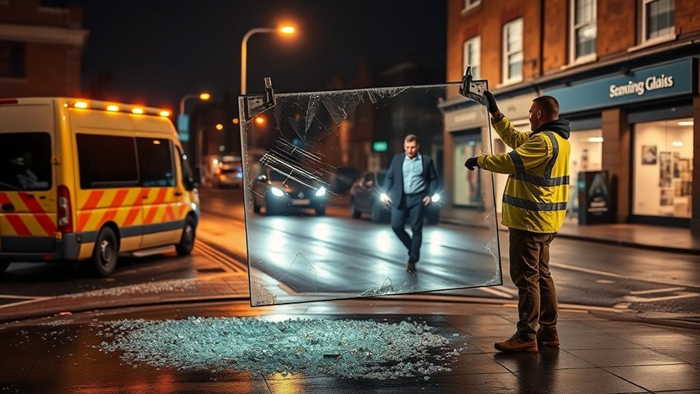 Emergency Glazing Hook