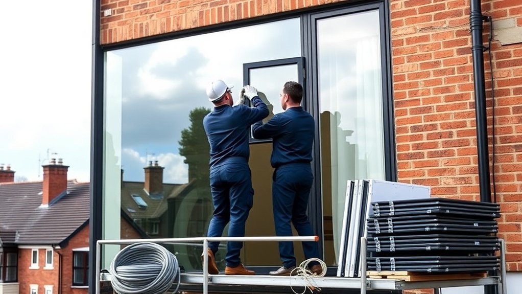 Glazier in Seething Wells
