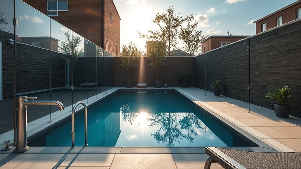 Pool Glass Fencing Surbiton