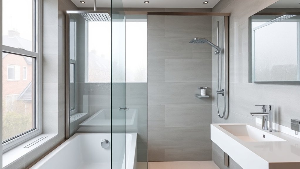 Semi-Frameless Shower Screens Surbiton