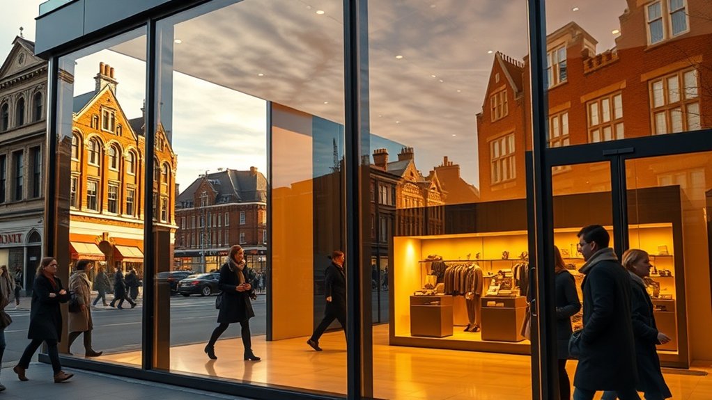 Shop Front Glazing Seething Wells