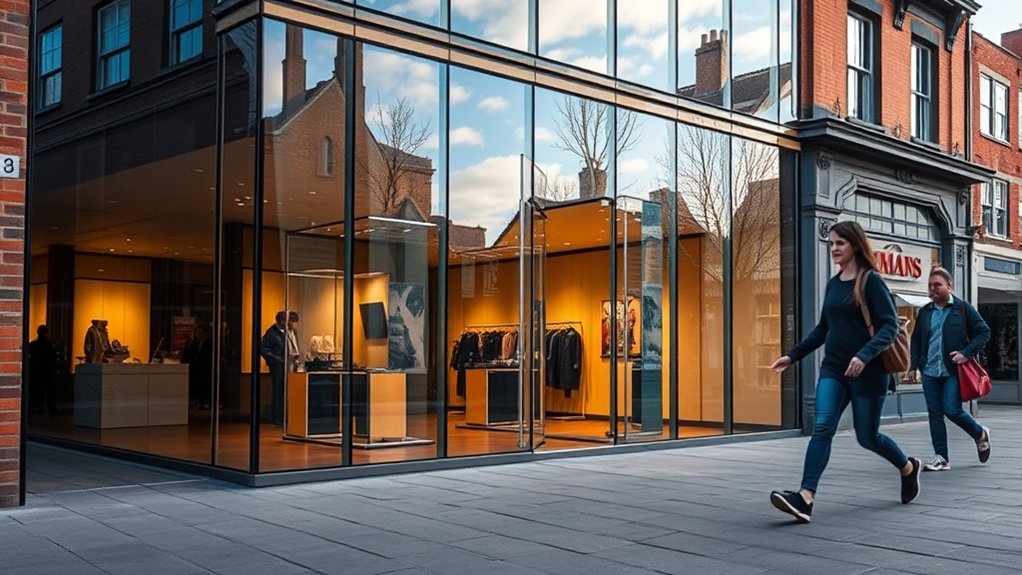 Shop Front Glazing Hook