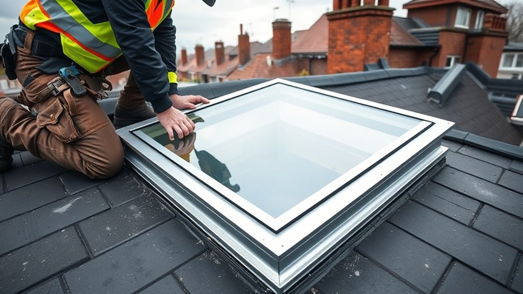 Skylight Installation Seething Wells