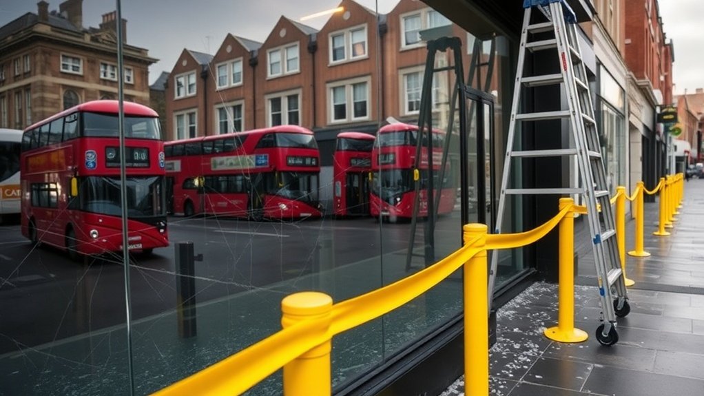 Vandalism Glass Repair Surbiton