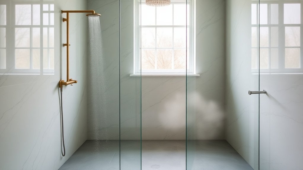 Wet Room Glass Panels Surbiton